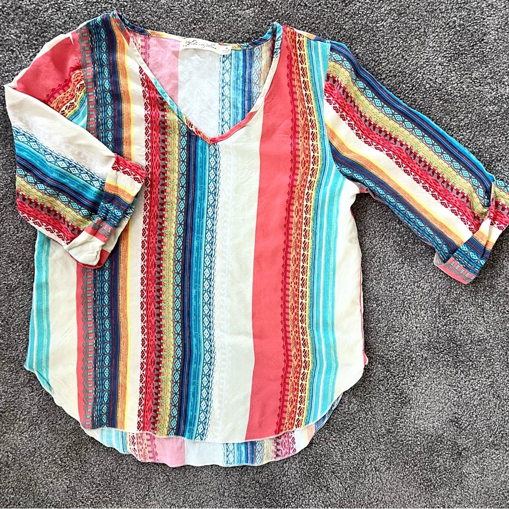 Liberty love medium patterned blouse.